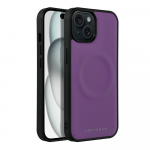 Fusion Accessories Roar Mag Morning tagasimbris silikoonist Apple iPhone 15 Pro violetse vrvi