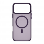 FoneKit Magneet-hhilise Soft Touch kaitsembris, iPhone 17 Pro, violetne (6438148063429)