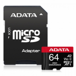 Adata mSD HighEnd 64 GB UHS1 U3 V30 A2 100/80 MB/s+Ada