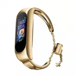 Fusion Accessories Fusion Metal Bracelet band for Xiaomi Mi Band 3 | 4 | 5 | 6 gold