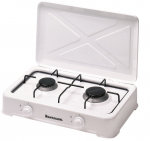 Gaasi-lauapliit Ravanson K02T, 2 pletiga, valge