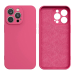 Hurtel Silicone case iPhone 14 Plus silicone case fuchsia