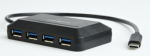Maxxter USB 3.1 tp-C 4-pordne hubb