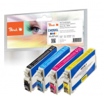 Peach PI200-908 tindikassett 4 tk(t) hilduv krge (XL) saagis Must, Tsan, Magenta, Kollane
