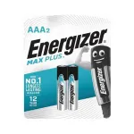 Energizer Alkaline patarei LR03 (AAA) EP92 1,5V 1200mAh MAX plus 2tk blisteri pakendis