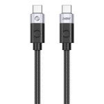 Orico 240W USB-C USB-C laadimiskaabel, 1,5 m (must)