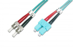 Digitus LWL Patchkabel ST - SC 2.00m Multimode Duplex OM3