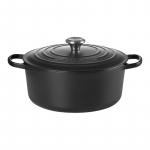 LE CREUSET Signature Roaster mar 22 cm must Schwarz (21177220000430)