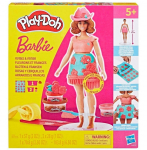 PLAY-DOH Barbie nukke ja pehmuksia, muovilelupaketti (G1360)