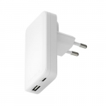 dbramante1928 Pro EU/US Slim Charger - USB-C 45W+USB-A 30W - W