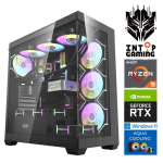 INTOP AQUA Ryzen 9 9900x 64GB DDR5 1TB SSD M.2 NVME+4TB RTX5070Ti 16GB WIN11