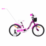 Children's bicycle TABOU Miss AL, 16" purple-white