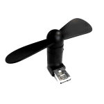 Ventilaator 2in1 USB/microUSB must/must