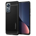 Spigen Rugged Armor Xiaomi 12/12Xczarny/black matte ACS04370