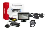 Amio Parkimistegevuse abissteem TFT01 4,3" koos HD-501-IR 4 sensoriga, must, Veoki