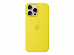 Apple iPhone 16 Pro Max silicone case with MagSafe, carambola
