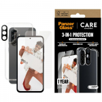 PanzerGlass CARE kaitsekomplekt Flagship 3in1 Samsung Galaxy A56 5G jaoks: karbikott + klaas + objektiivikaitse