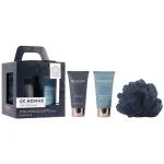 Set The Luxury Bathing Company: GC Homme, Cleanse AND Scrub, Body Sponge + GC Homme, Cleansing AND Refreshing, Shower Gel, For All Skin Types, 50 ml + GC Homme, Citrus AND Aromatic, Shower Gel AND Shampoo 2-In-1, 50 ml