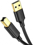 UGREEN US135 USB 2.0 A-B printerikaabel 5m Must