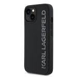 Karl Lagerfeld 3D-kummituslikud sdelevad logo-mbrised iPhone'i 13 jaoks / Must