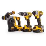 DEWALT.COMBO KIT 18V DCK368P3T (DCD796+DCF887+DCH273) 3x4.0Ah 2xTSTAK II ...