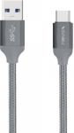 Nevox USB-C ja USB 3.0 kaabel 2m hall