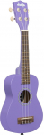 Kala Ukadelic Ultraviolet sopran Ukulele, lilla (YKLUK-ULTRAVIOLET)