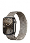 APPLE Watch Series 10 GPS + Cellular Natural Titanium, Natural Milanese Loop, MWXF3QF/A, 42 mm
