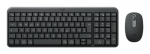 LOGITECH MK250 Kompaktne Bluetooth traadita klaviatuur, kus on kaasas hiir. ldine RF traadita + Bluetooth QWERTZ saksa keelest hallhalli tooniga