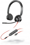 Poly Blackwire 3325 Headfoni (Blackwire 3325 Microsoft)
