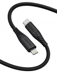 Swissten Pehme silikoontorn USB Lightning 60W andmete ja laadimiskaabel 1,5m