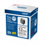 Brother TZe-231 black on white 12 mm multipack of tapes (5 pack)