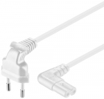 Goobay Euroseinakontakt/C7, 5 m Valge CEE7/16 pistik
