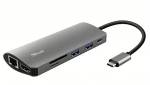 TRUST 25661 Dalyx 7-in-1 USB-keskus