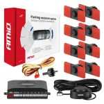 Amio Parkimishjlme ssteem, summastorune helisignaal, 8 sensorit, must, sisepaigaldus, 16,5 mm