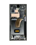 LCD display + Touch Unit + Front Cover Samsung S918 Galaxy S23 Ultra Green (Service Pack)