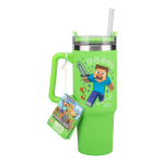 Paladone Minecraft Steve ja Creeper juumapulga/termosmuki, 900 ml (PP14600MCF)