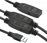 EXD USB 3.0 pikenduskaabel AF AM, 20 meetrit