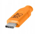 Tether Tools 4,6 meetri pikkune oran USB-C kaabel