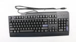 Lenovo USB QWERTY keyboard with 109 keys and wrist rest