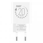 Obal:Me Seina laadija USB-A + USB-C 20W / valge