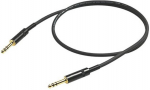 Proel 6,3 mm stereokaabel 6,3 mm stereokaabel, 10 m, must (PRCHL140LU10)
