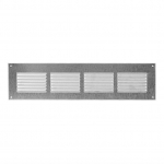 EUROPLAST GRILLE METAL 400X100, GALVANIZED
