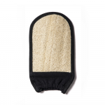 Loofah and cotton glove To.Go