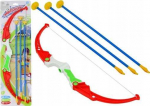 LEAN Toys Archery Set Bow Arrows With Suction Cups 3 Pieces