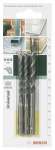 BOSCH SDS-Quick Multifunktsionaalne Puuride Komplekt, 3 tk