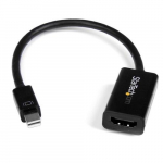 StarTech.com Mini DisplayPort HDMI adapter - aktiivne mDP HDMI video muundja - 4K 30Hz - Mini DP vi Thunderbolt 1/2 Mac/PC HDMI monitori/TV/ekraani - mDP 1.2 HDMI adapter dongle