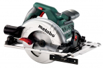 Hand-held circular saw in the Metabo KS 55 FS case