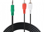 Sandberg 500-97 MiniJack-M- AND gt;2xRCA-M 2m