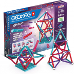 Geomag Glitter taaskasutatud magnetiga ehituskomplekt, 60 tkki (51024020)